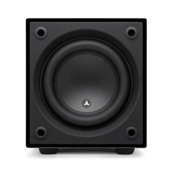 JL AUDIO Dominion D108 - aktív mélysugárzó /lakk fekete/