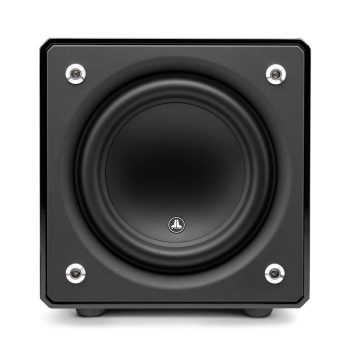 JL AUDIO E110 - aktív mélysugárzó /lakk fekete/