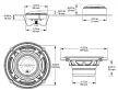 JL AUDIO C1-650se 2-UTAS AUTÓHIFI HANGSZÓRÓ SZETT SELYEM MAGASSUGÁRZÓVAL