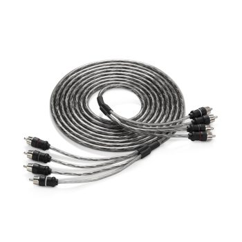   JL AUDIO XD-CLRAIC4-12 SZTEREÓ RCA KÁBEL 3,6 MÉTER 4 CSATORNÁS