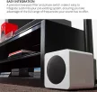 Kanto Audio SUB6 Aktív mélysugárzó /matt fehér/