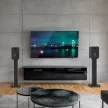 Kanto Audio REN - Aktív hangfal HDMI ARC, USB-C és Bluetooth csatlakozással /Matt fekete/