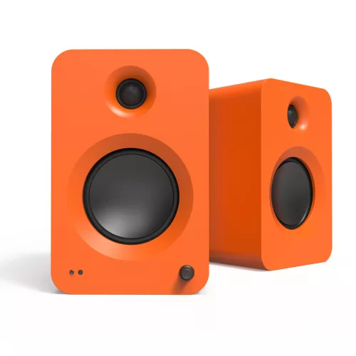 Kanto Audio REN - Aktív hangfal HDMI ARC, USB-C és Bluetooth csatlakozással /Matt Narancssárga/