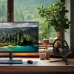 Kanto H3 - Univerzális asztali fejhallgató állvány szilikon párnával és adaptertartóval