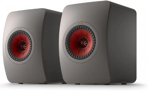KEF LS50 META POLC HANGSUGÁRZÓ PÁR TITÁNIUM SZÜRKE