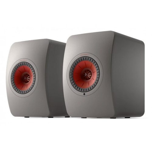 KEF LS50 WIRELESS II AKTÍV POLC HANGSUGÁRZÓ PÁR TITÁNIUM SZÜRKE