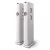 KEF LS60 Wireless aktív vezeték nélüli padlón álló hangfal pár, fehér