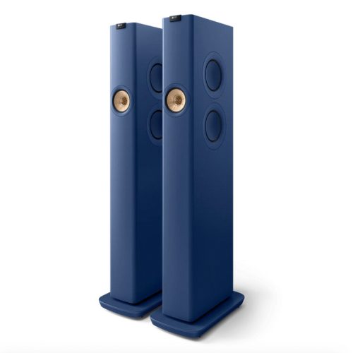 KEF LS60 WIRELESS ROYAL BLUE AKTÍV ÁLLÓ HANGFAL PÁR