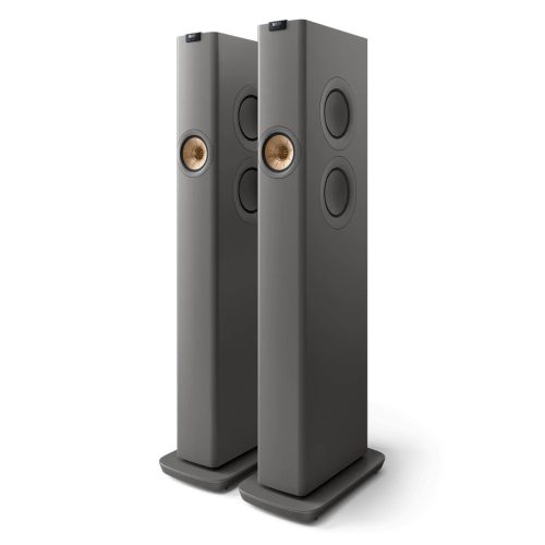 KEF LS60 WIRELESS TITANIUM GREY AKTÍV ÁLLÓ HANGFAL PÁR