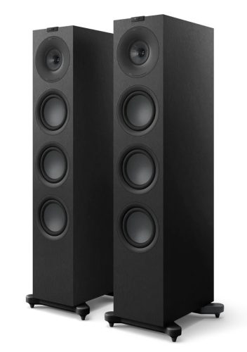 KEF Q11 Meta HÁROMUTAS PADLÓN ÁLLÓ HANGFAL PÁR - FEKETE