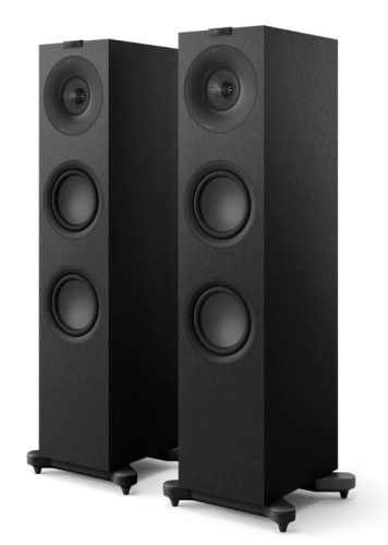 KEF Q7 Meta HÁROMUTAS PADLÓN ÁLLÓ HANGFAL PÁR - FEKETE