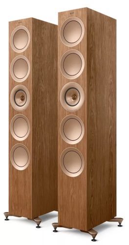 KEF R11 META ÁLLÓ HANGFAL PÁR - WALNUT