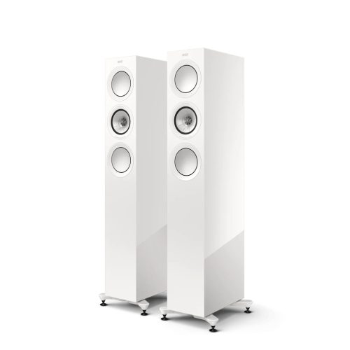 KEF R5 META ÁLLÓ HANGFAL PÁR - WHITE GLOSS