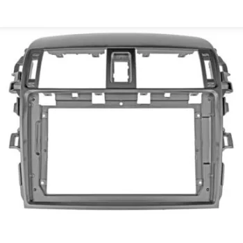   KENWOOD KW9_TO645N 9” RÁDIÓKERET TELJES PANEL TOYOTA COROLLA  2007-12 EZÜST