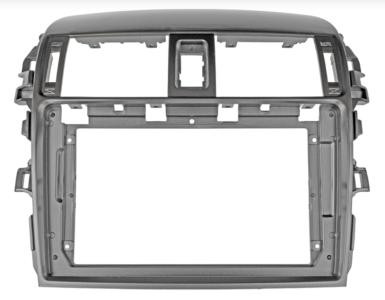 KENWOOD KW9_TO645N 9” RÁDIÓKERET TELJES PANEL TOYOTA COROLLA  2007-12 EZÜST