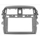 KENWOOD KW9_TO645N 9” RÁDIÓKERET TELJES PANEL TOYOTA COROLLA  2007-12 EZÜST
