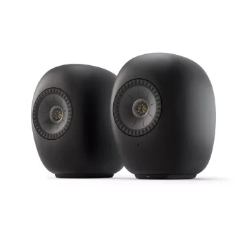   KEF LS LUXE aktív vezeték nélküli hangsugárzó pár, éjfekete