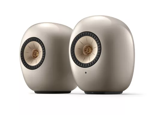 KEF LS LUXE aktív vezeték nélküli hangsugárzó pár, alkonyszürke