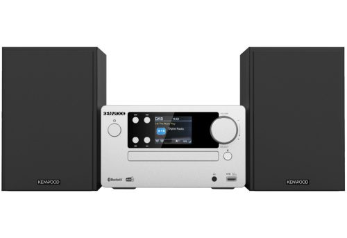 KENWOOD M-725DAB-S MIKRO HIFI RENDSZER - EZÜST