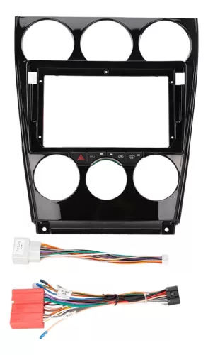 Mazda 6 2002-2008  9" autórádió beszerelő keret Perfect FIT (MA032N)