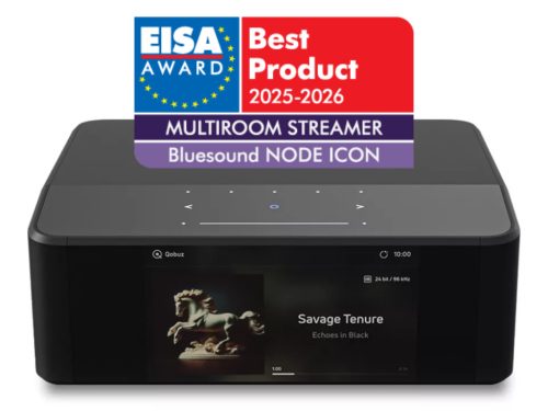 BLUESOUND NODE ICON Reference EISA DÍJAS VEZETÉK NÉLKÜLI HÁLÓZATI ZENELEJÁTSZÓ
