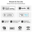ARYLIC H50 Wifi/ethernet/USB/AUX/BT ZENELEJÁTSZÓ, VEZETÉK NÉLKÜI SZTEREO ERŐSÍTŐ