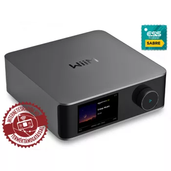   WiiM Ultra (space grey) Wifi/ethernet/USB/AUX/BT zenelejátszó, webrádió