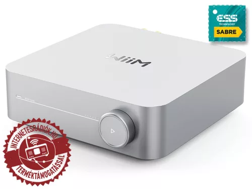 WiiM Ultra (silver) Wifi/ethernet/USB/AUX/BT zenelejátszó, webrádió