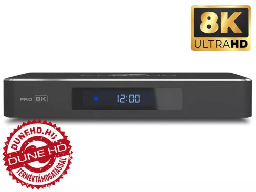 Dune HD Pro 8K 2D wifi/ethernet/USB médialejátszó