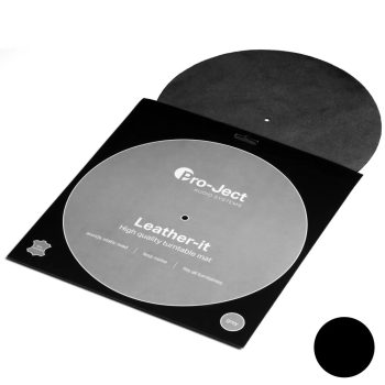 Pro-Ject Leather it - lemezalátét /fekete/