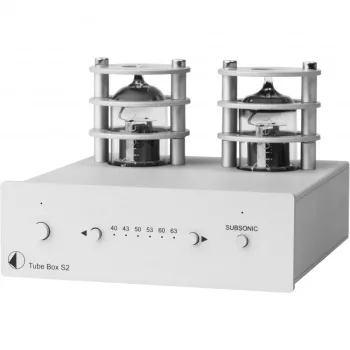 Pro-Ject Tube Box S2 - phono előerősítő /ezüst/