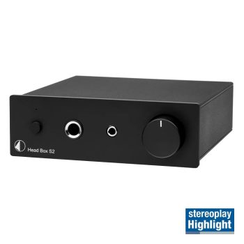 Pro-Ject Head Box S2 - fejhallgató erősítő /fekete/