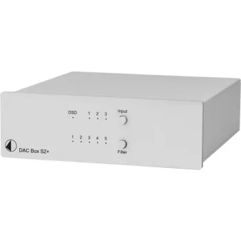 Pro-Ject DAC Box S2+ D/A konverter /ezüst/