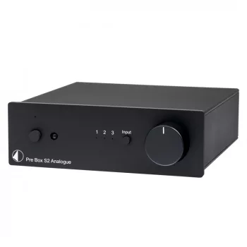   Pro-Ject Pre Box S2 Analogue - analóg előerősítő /fekete/