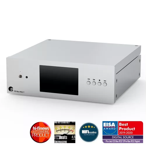 Pro-Ject CD Box RS2 T - high-end CD futómű /ezüst/
