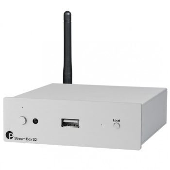   Pro-Ject Stream Box S2 - hálózati audio lejátszó /ezüst/
