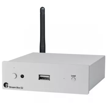   Pro-Ject Stream Box S2 - hálózati audio lejátszó /ezüst/