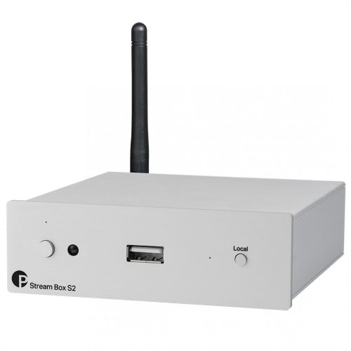 Pro-Ject Stream Box S2 - hálózati audio lejátszó /ezüst/