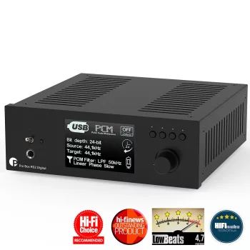   Pro-Ject Pre Box RS2 Digital - high end DAC, előerősítő és fejhallgató erősítő /fekete/