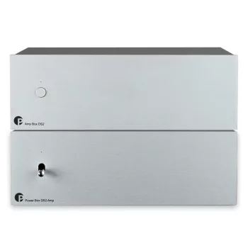   Pro-Ject Amp Box DS2 + Power Box DS2 Amp - sztereó végerősítő, upgrade táppal /ezüst/