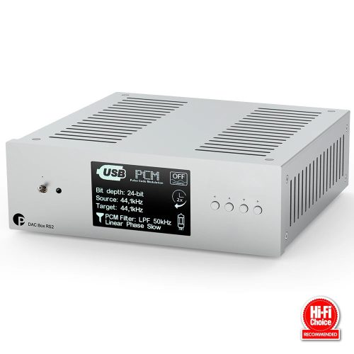 Pro-Ject DAC Box RS2 - high end DAC /ezüst/