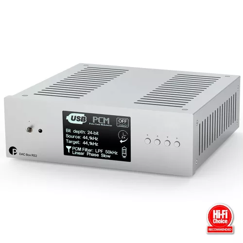 Pro-Ject DAC Box RS2 - high end DAC /ezüst/