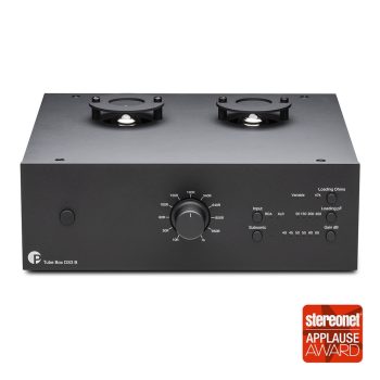   Pro-Ject Tube Box DS3 B - szimmetrikus phono előerősítő /fekete/