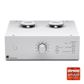   Pro-Ject Tube Box DS3 B - szimmetrikus phono előerősítő /ezüst/
