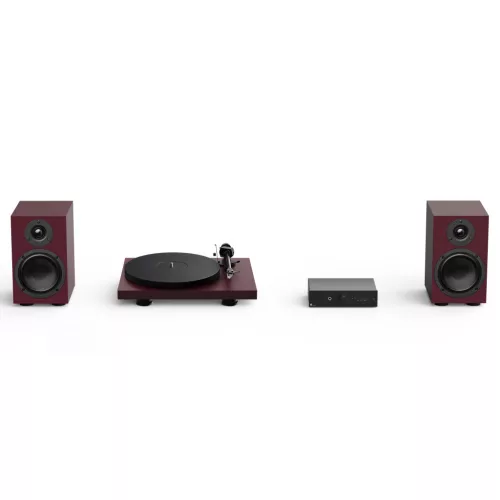 Pro-Ject Színes Hangrendszer 2 - komplett hifi szett /vörös/