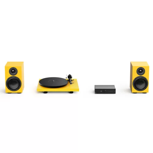 Pro-Ject Színes Hangrendszer 2 - komplett hifi szett /sárga/