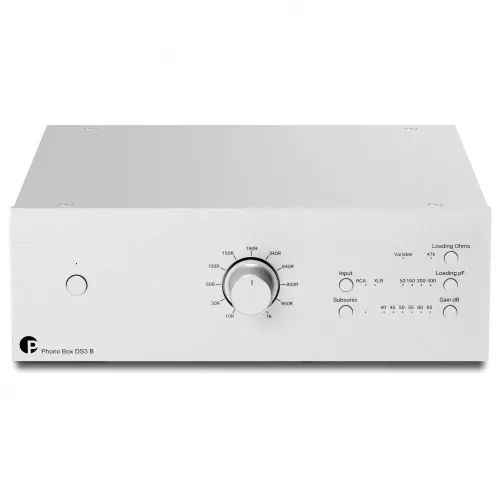 Pro-Ject Phono Box DS3 B - szimmetrikus phono előfok /ezüst/