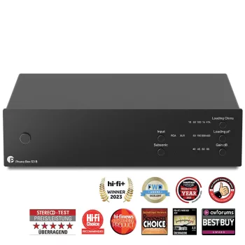   Pro-Ject Phono Box S3 B - szimmetrikus phono előerősítő /fekete/