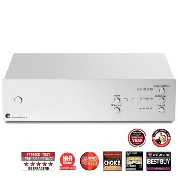   Pro-Ject Phono Box S3 B - szimmetrikus phono előerősítő /ezüst/