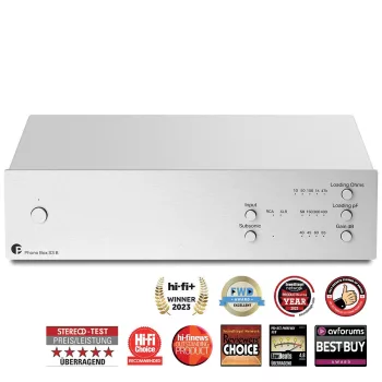   Pro-Ject Phono Box S3 B - szimmetrikus phono előerősítő /ezüst/